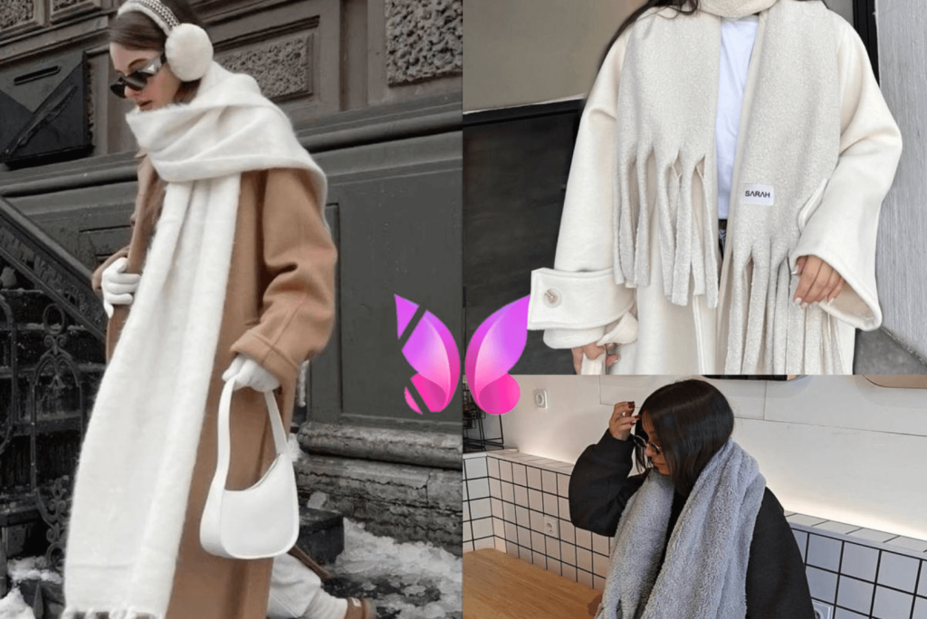 ترندهای جدید شال و روسری در سال ۱۴۰۴ 2 Untitled design 8