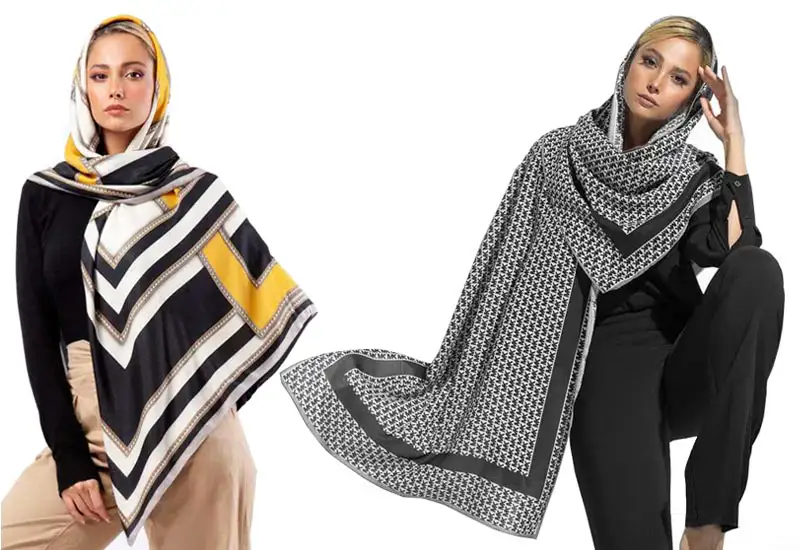 تفاوت شال و روسری