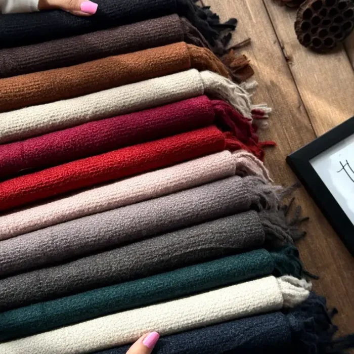 شال موهر حصیری ساده وارداتی