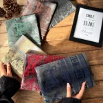 شال موهر طیفی طرح مارک دیور جنگل