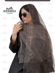 شال شیشه‌ای طرح پوست ماری